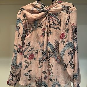 Isabel Marant blouse - it’s the year of the dragon!